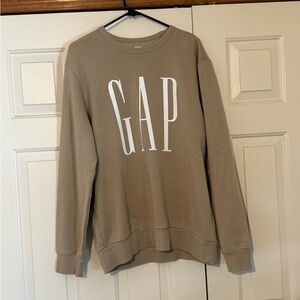 GAP Beige Crewneck Sweatshirt